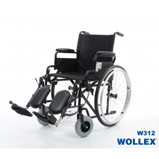 Wollex W312 Silikon Tekerlekli Manuel Sandalye