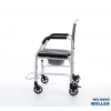 WOLLEX  WG-M699 Klozetli Tekerlekli Banyo Sandalyesi