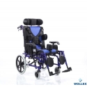 Wollex WG-M958L 44CM Özellikli Yetişkin Tekerlekli Sandalye